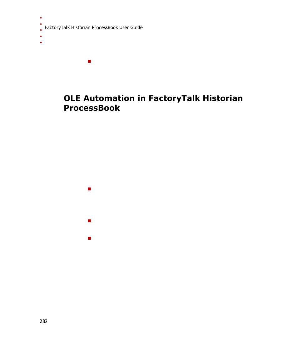 Rockwell Automation FactoryTalk Historian SE ProcessBook 3.2 User Guide User Manual | Page 300 / 378