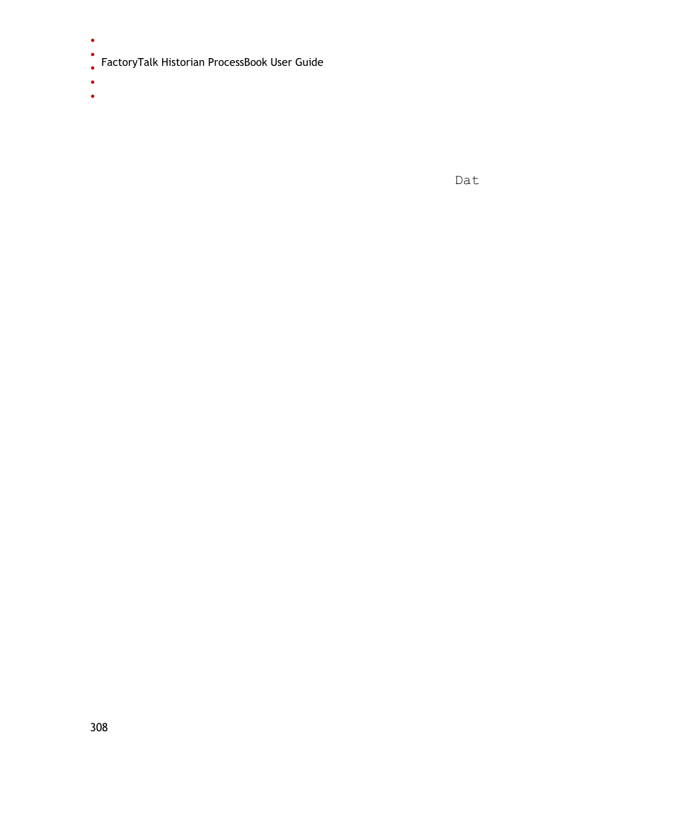 Rockwell Automation FactoryTalk Historian SE ProcessBook 3.2 User Guide User Manual | Page 326 / 378