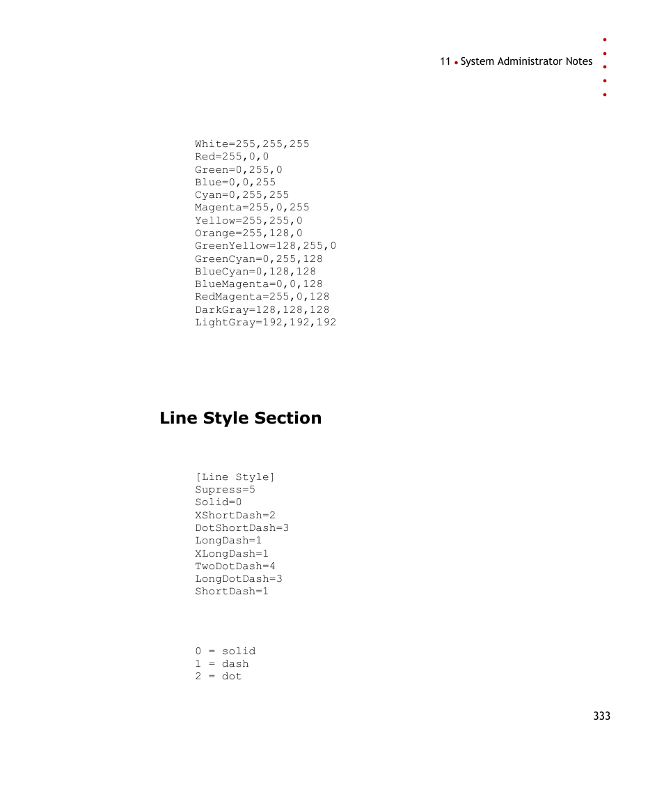 Line style section, E 333) | Rockwell Automation FactoryTalk Historian SE ProcessBook 3.2 User Guide User Manual | Page 351 / 378