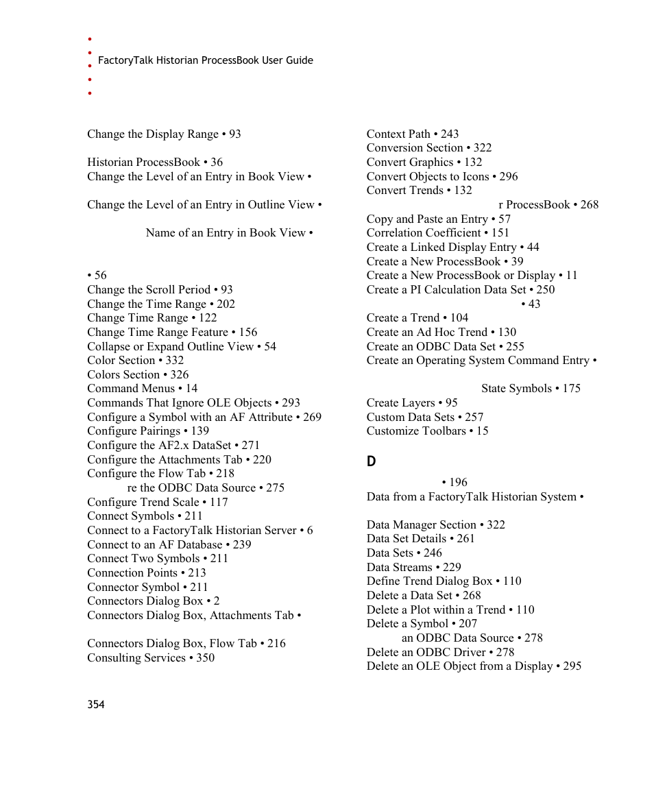 Rockwell Automation FactoryTalk Historian SE ProcessBook 3.2 User Guide User Manual | Page 372 / 378