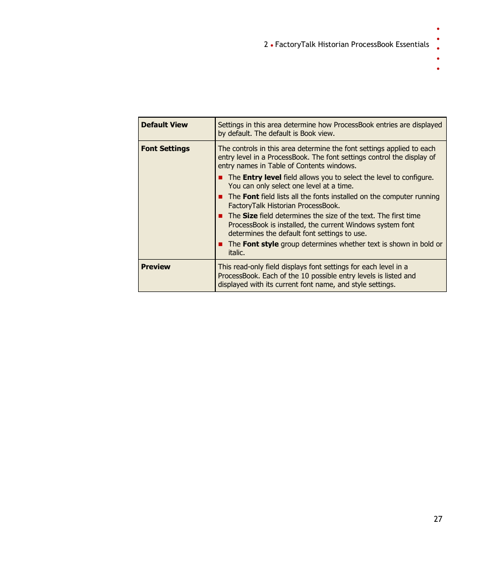 Review the following for additional information | Rockwell Automation FactoryTalk Historian SE ProcessBook 3.2 User Guide User Manual | Page 45 / 378