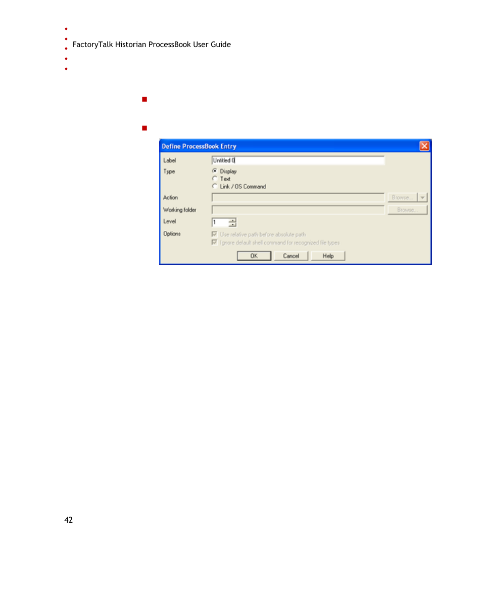 Rockwell Automation FactoryTalk Historian SE ProcessBook 3.2 User Guide User Manual | Page 60 / 378