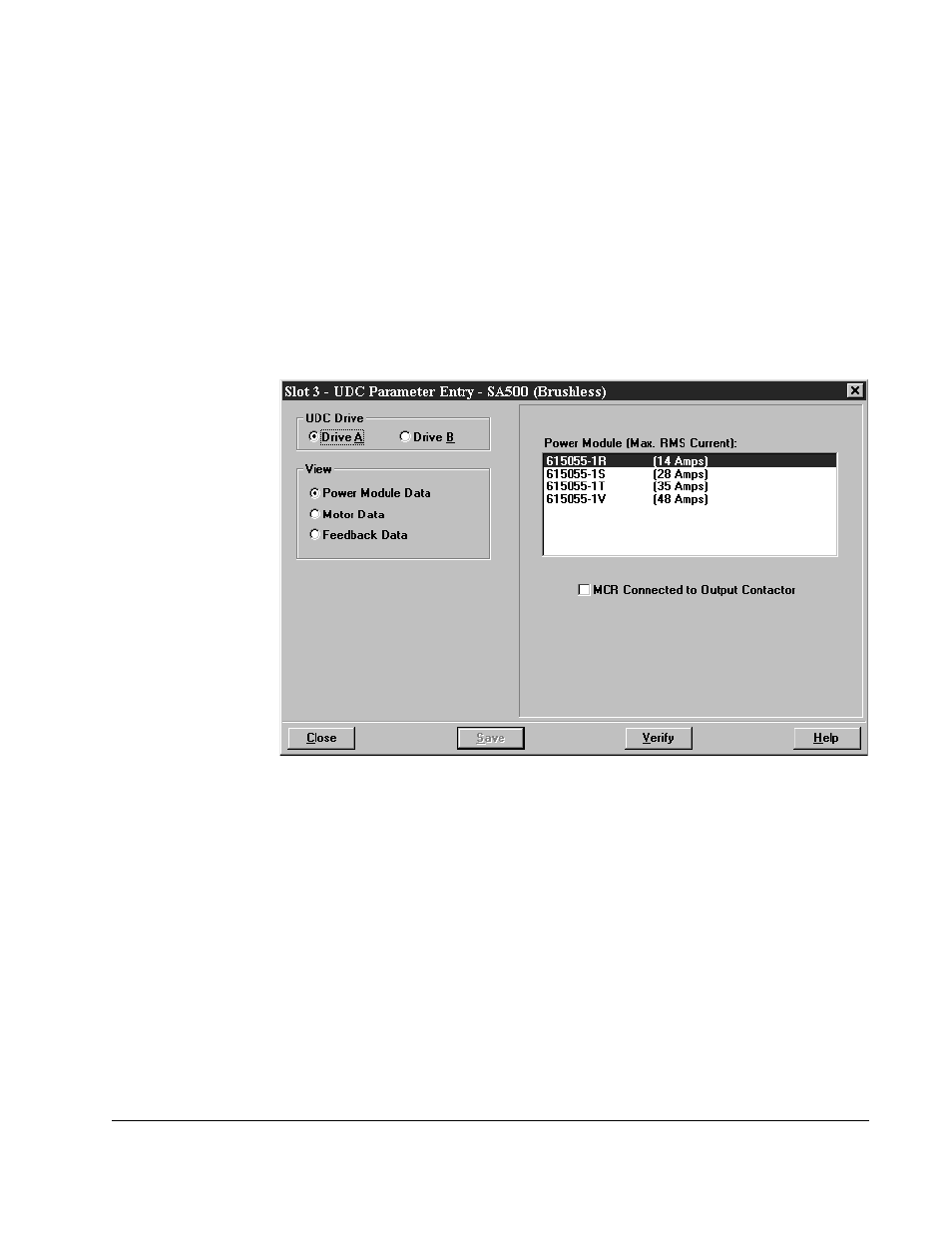 3 using the brushless parameter entry screens | Rockwell Automation SA500 Drive Configuration and Programming User Manual | Page 15 / 126