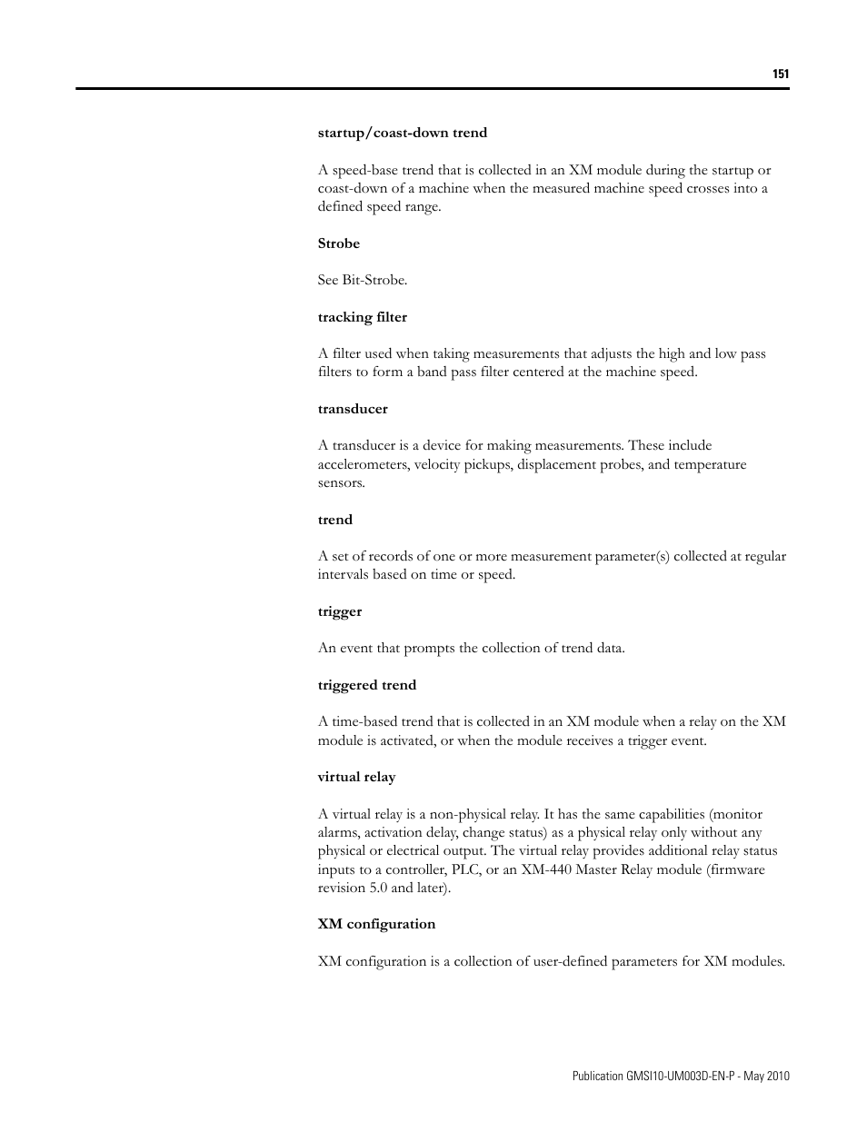 Rockwell Automation 1440-VAD02-01RA XM-123 Aeroderivative Module User Manual | Page 159 / 166