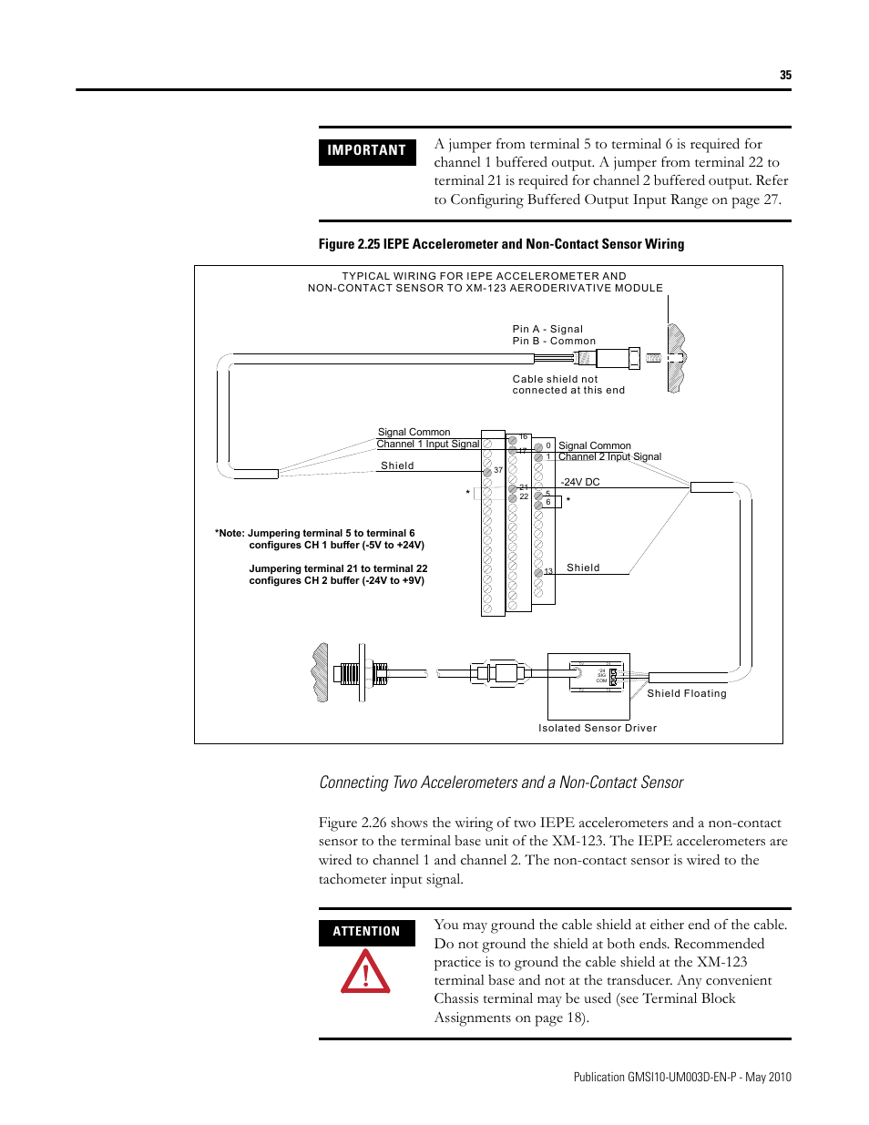 Important | Rockwell Automation 1440-VAD02-01RA XM-123 Aeroderivative Module User Manual | Page 43 / 166