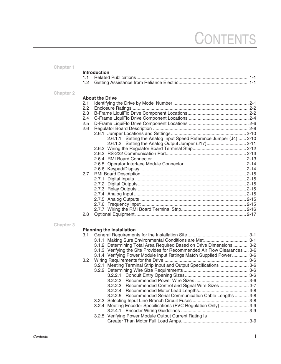 Rockwell Automation Liqui-Flo AC Power Modules User Manual | Page 3 / 108