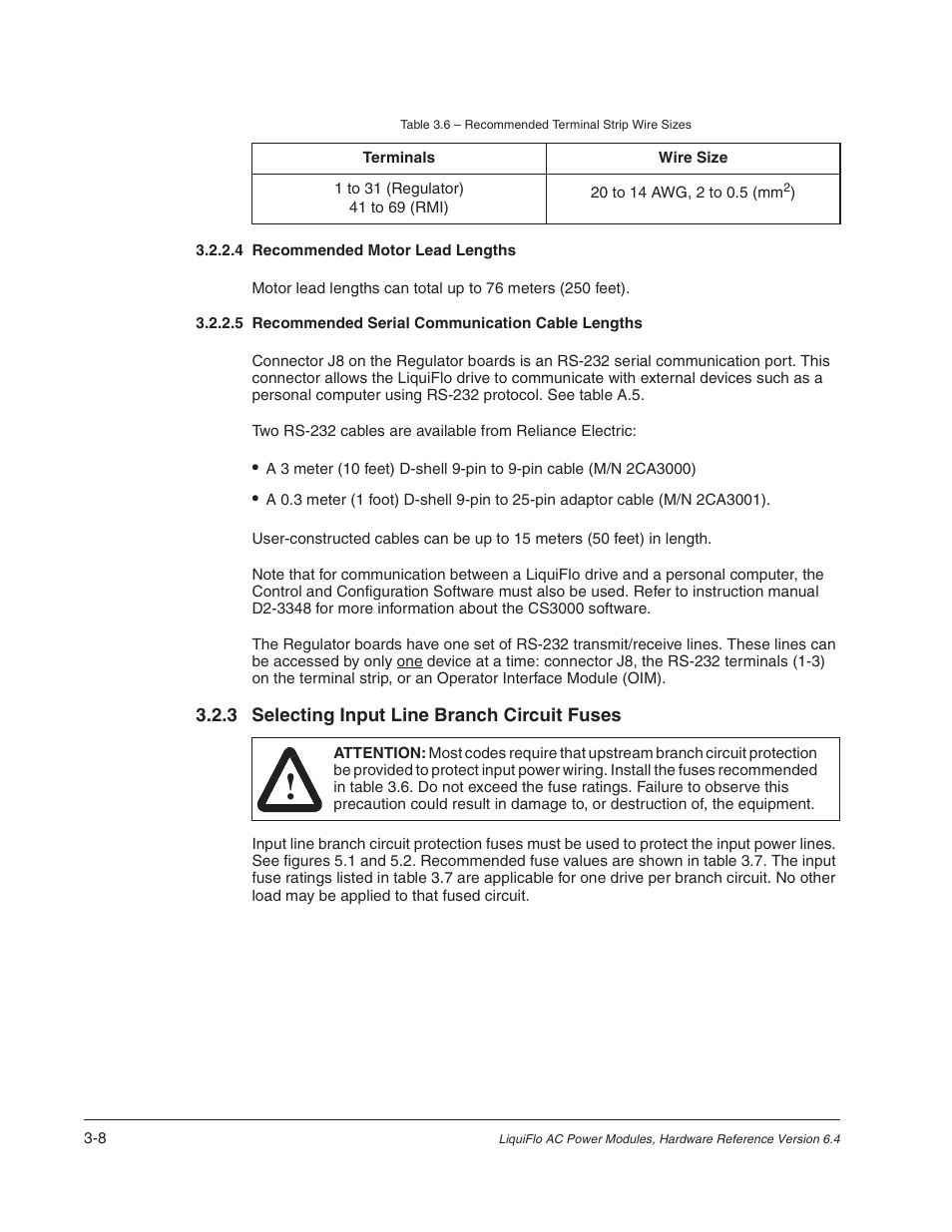 Rockwell Automation Liqui-Flo AC Power Modules User Manual | Page 38 / 108