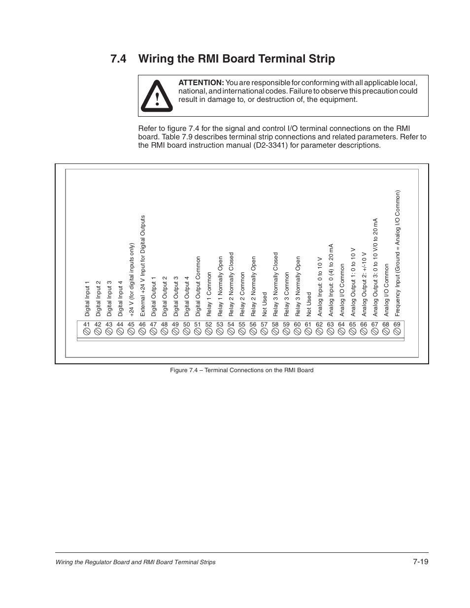 4 wiring the rmi board terminal strip | Rockwell Automation Liqui-Flo AC Power Modules User Manual | Page 75 / 108