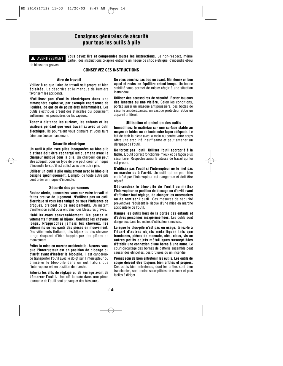 Bosch 53514 User Manual | Page 14 / 40