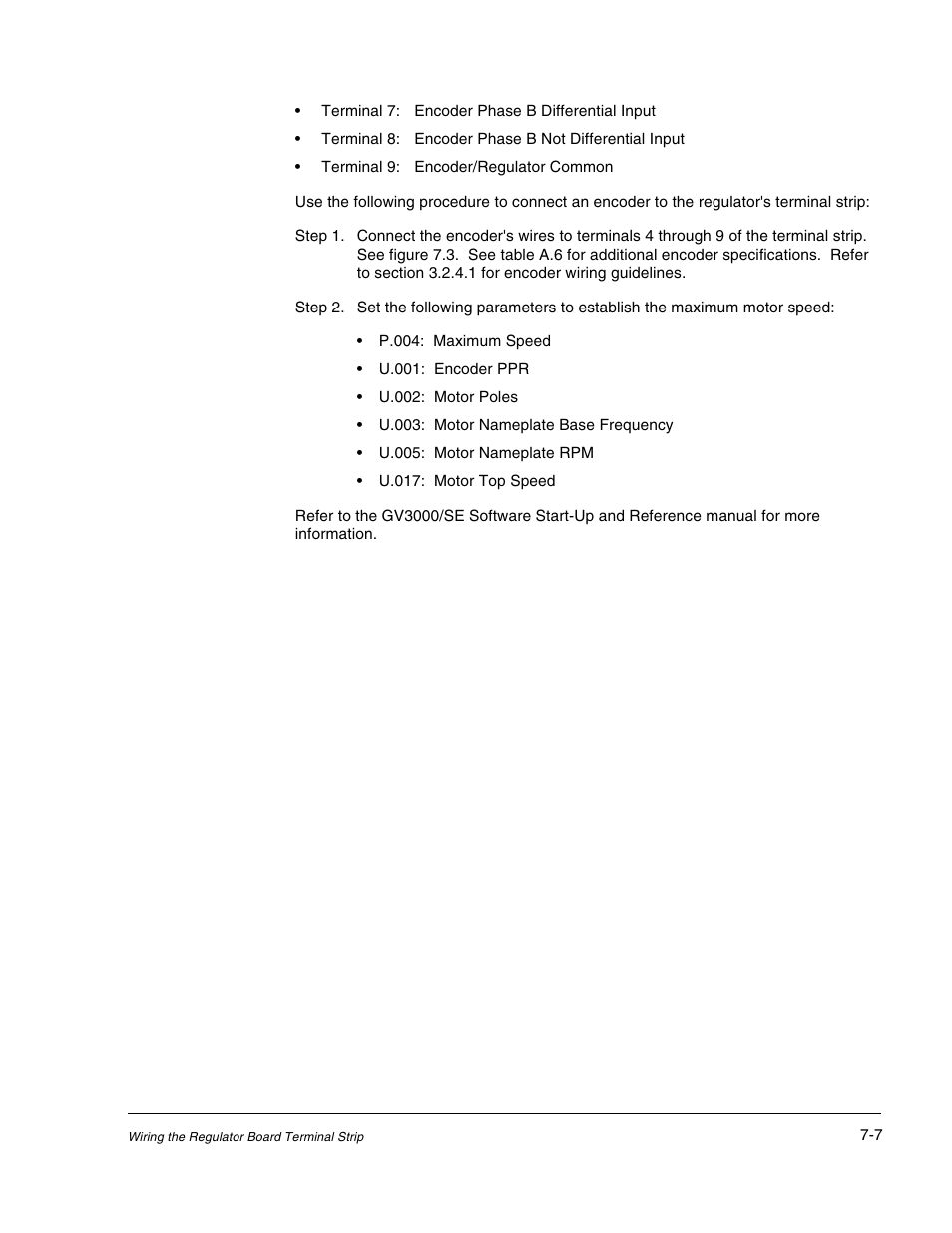 Rockwell Automation GV3000/SE AC Drive 30-100HP, 230VAC V6.04 Hardware Ref, Install, Troubleshooting User Manual | Page 57 / 82