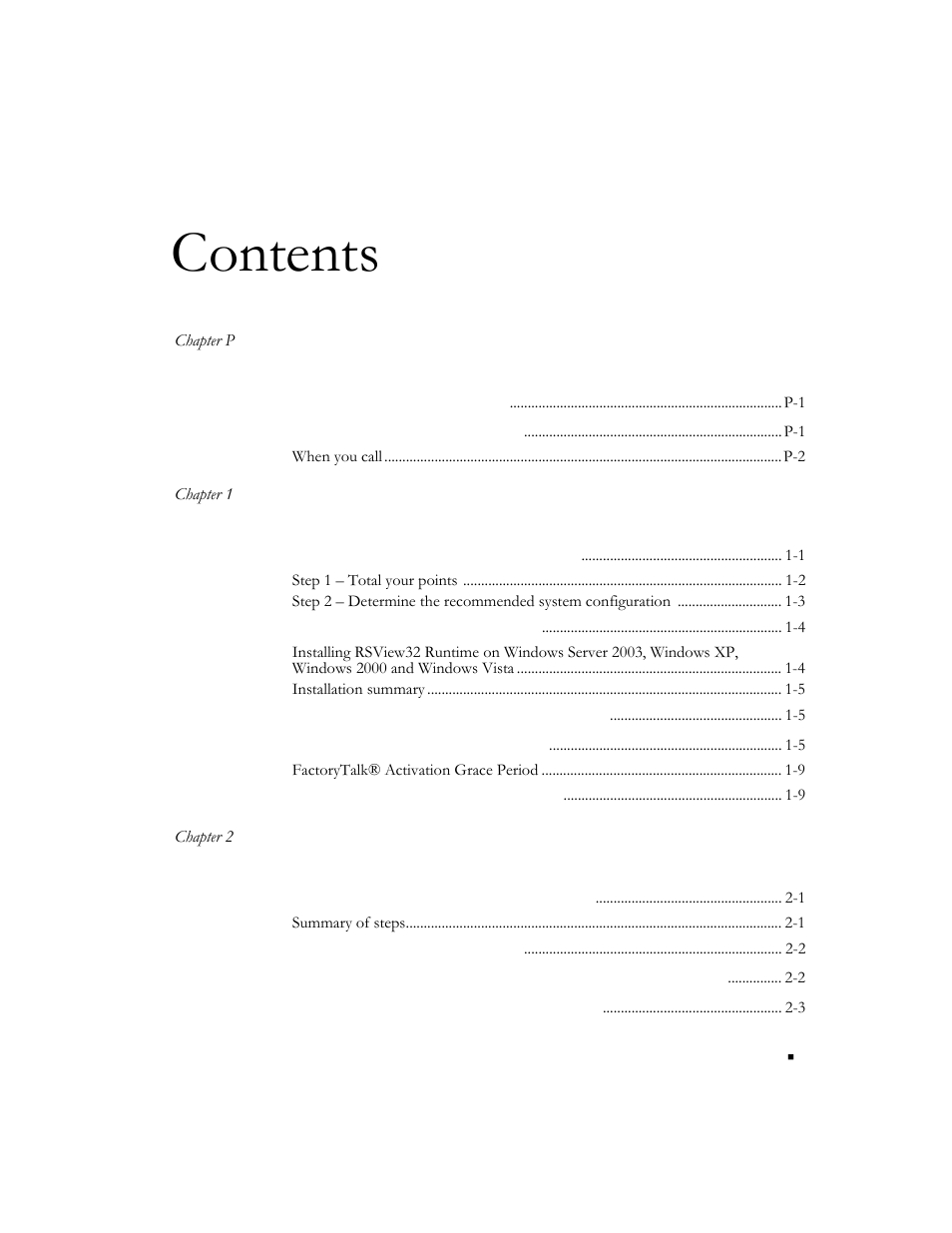 Rockwell Automation RSView32 Runtime Users Guide User Manual | Page 3 / 89