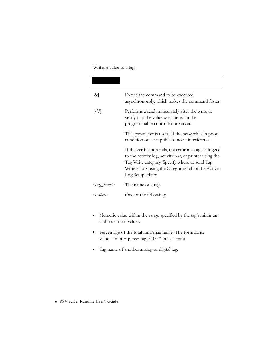 Rockwell Automation RSView32 Runtime Users Guide User Manual | Page 77 / 89