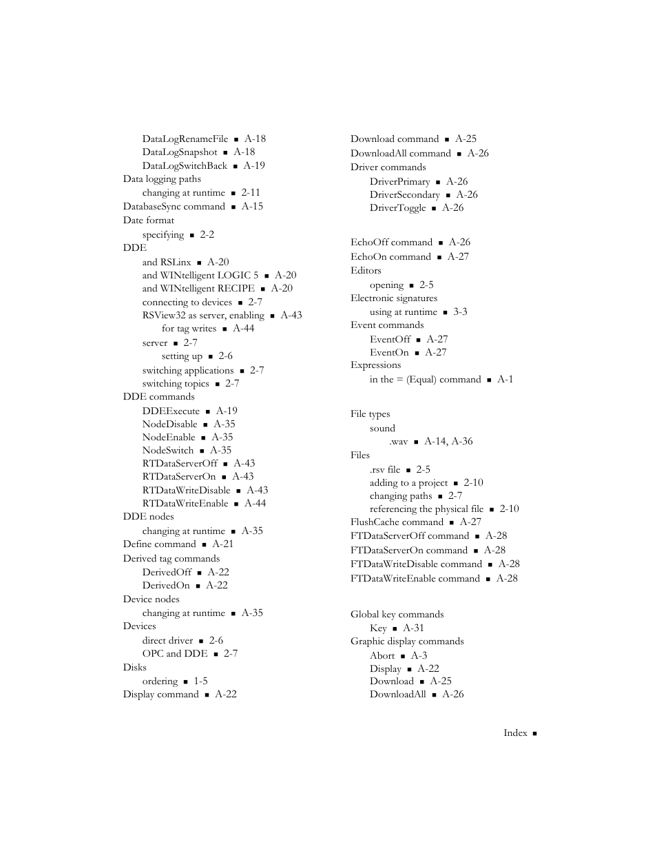 Rockwell Automation RSView32 Runtime Users Guide User Manual | Page 85 / 89