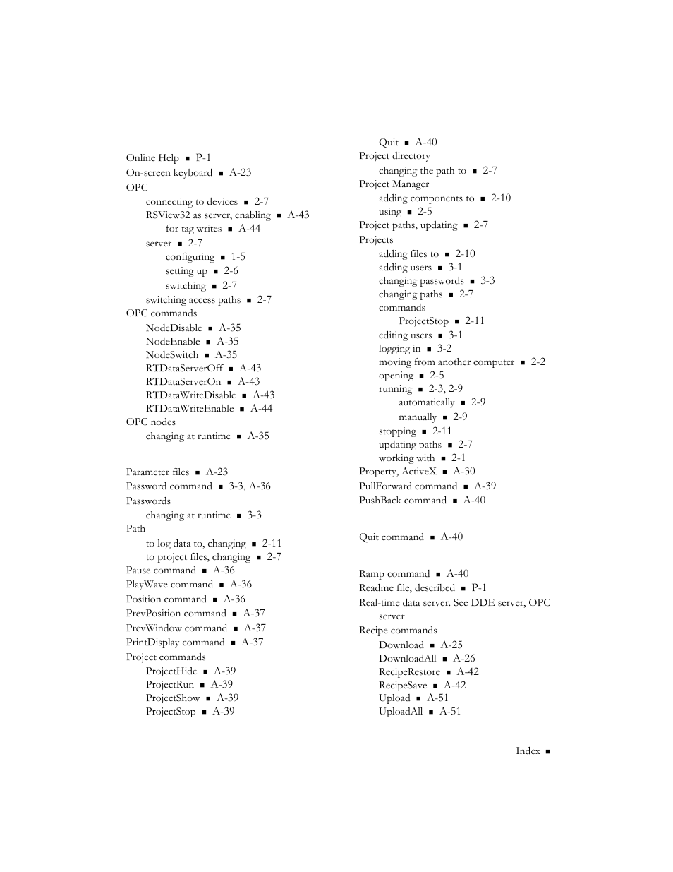 Rockwell Automation RSView32 Runtime Users Guide User Manual | Page 87 / 89