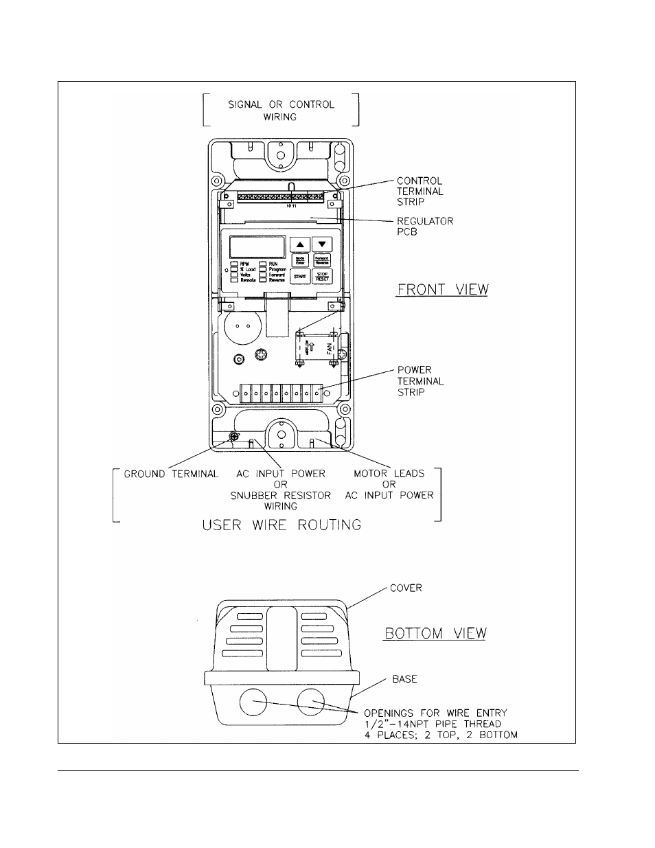Rockwell Automation SP500  AC Drive Installation and Operation Manual User Manual | Page 40 / 124
