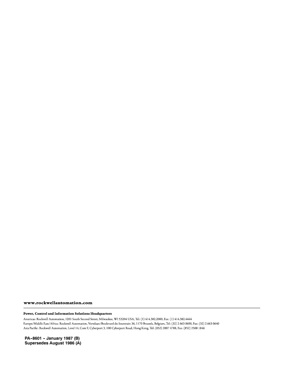 Rockwell Automation 60-2072 PHOTOcountSWITCH Totalizer Series 5000 Accessories User Manual | Page 4 / 4