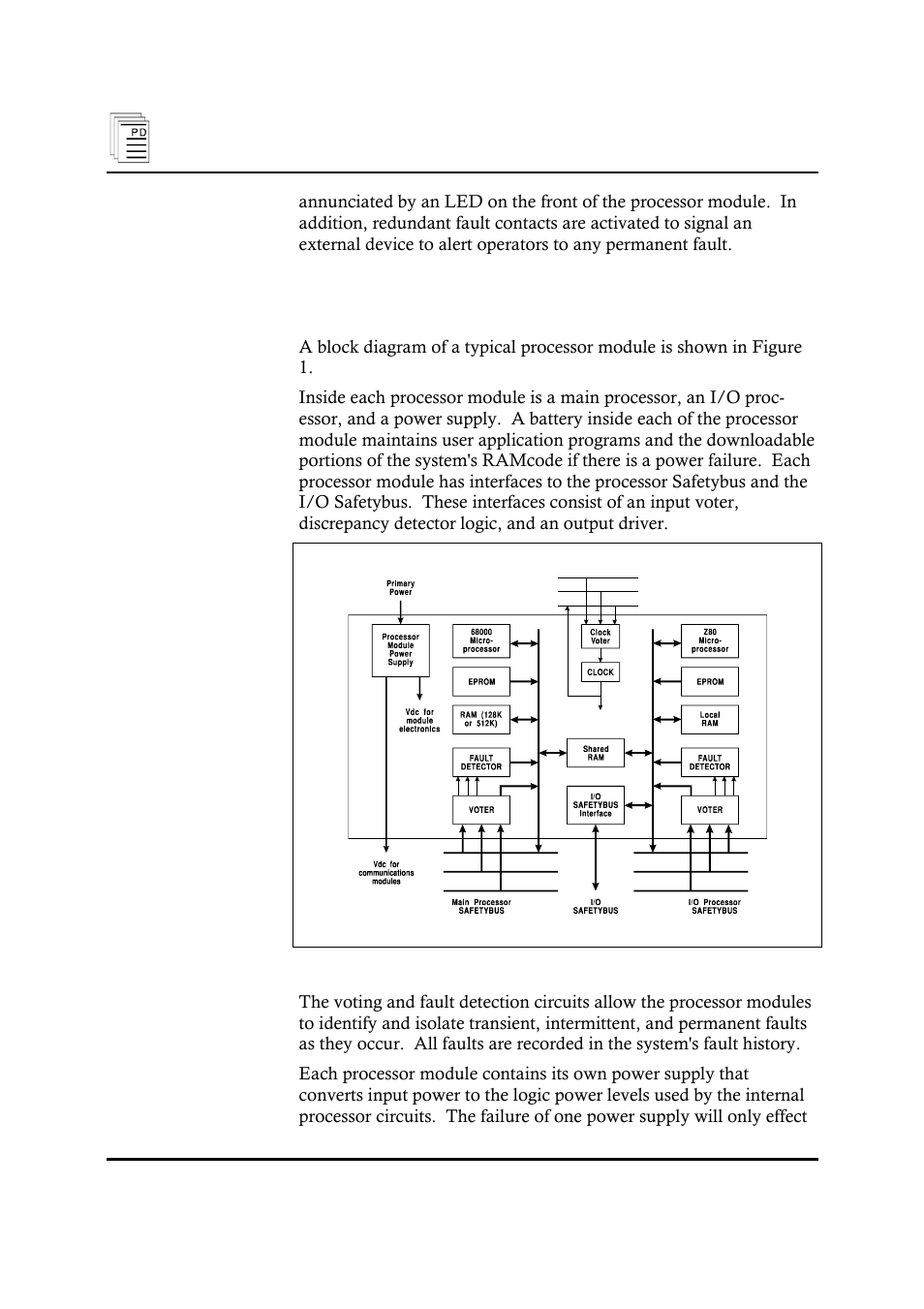 Module operation | Rockwell Automation T71xx Regent+Plus Processor Modules 110 VAC, 220/240VAC and 24VDC User Manual | Page 2 / 15