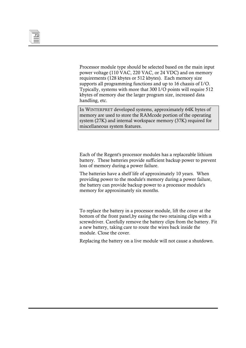 Application, Maintenance, Battery replacement | Rockwell Automation T71xx Regent+Plus Processor Modules 110 VAC, 220/240VAC and 24VDC User Manual | Page 8 / 15