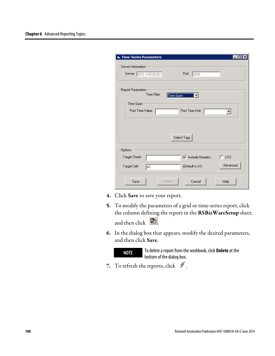 Rockwell Automation FactoryTalk Historian Classic User Guide User Manual | Page 100 / 164