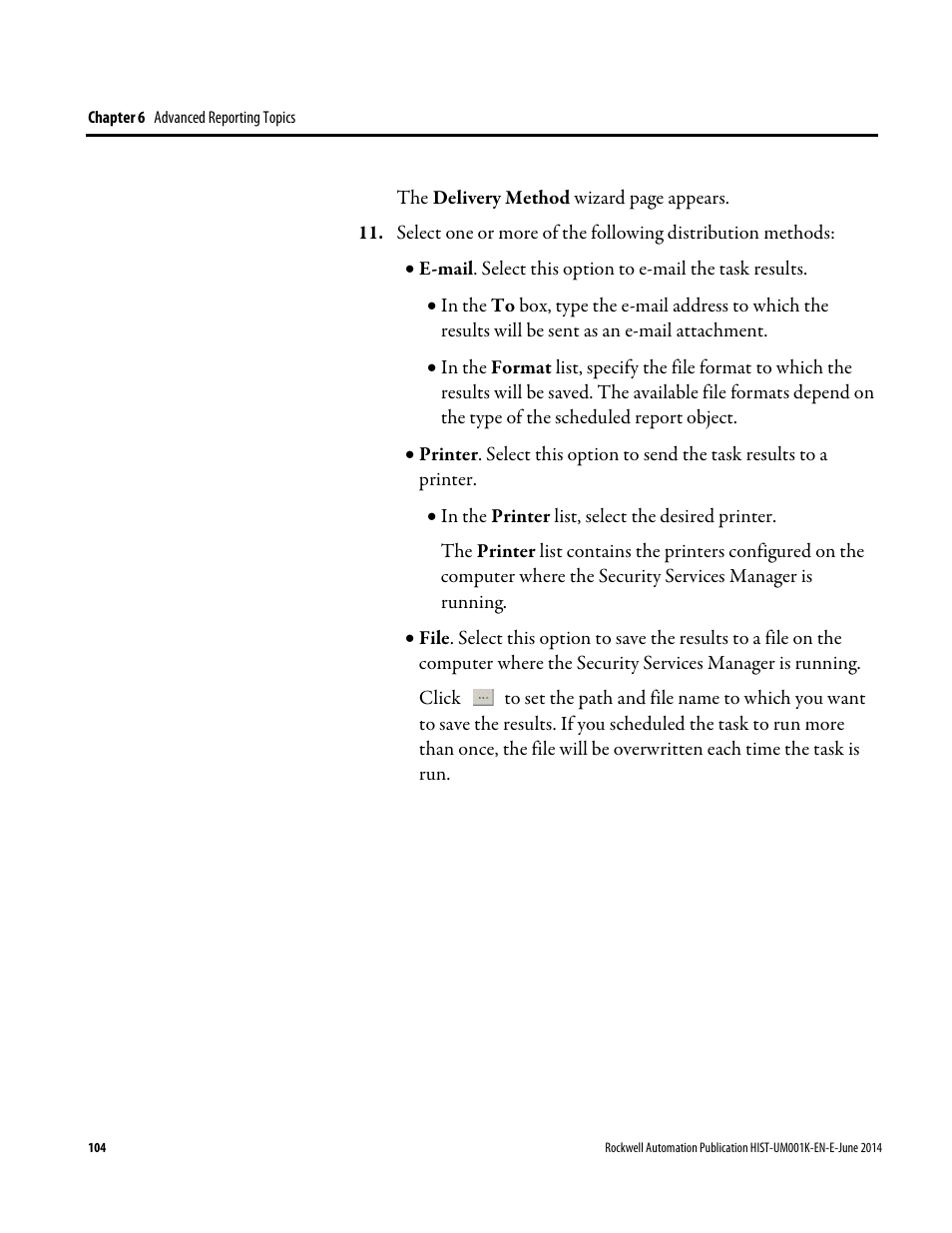 Rockwell Automation FactoryTalk Historian Classic User Guide User Manual | Page 104 / 164