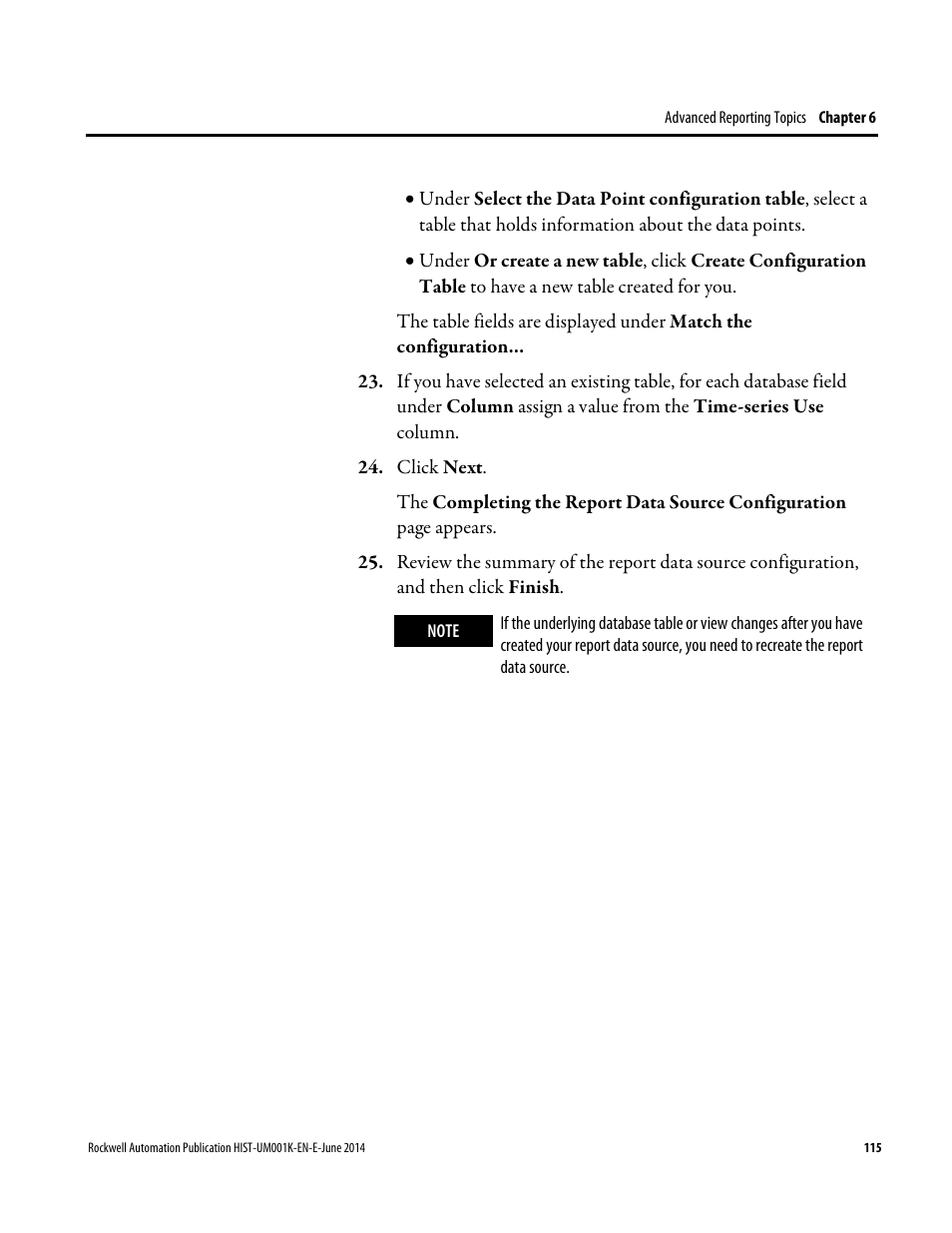 Rockwell Automation FactoryTalk Historian Classic User Guide User Manual | Page 115 / 164