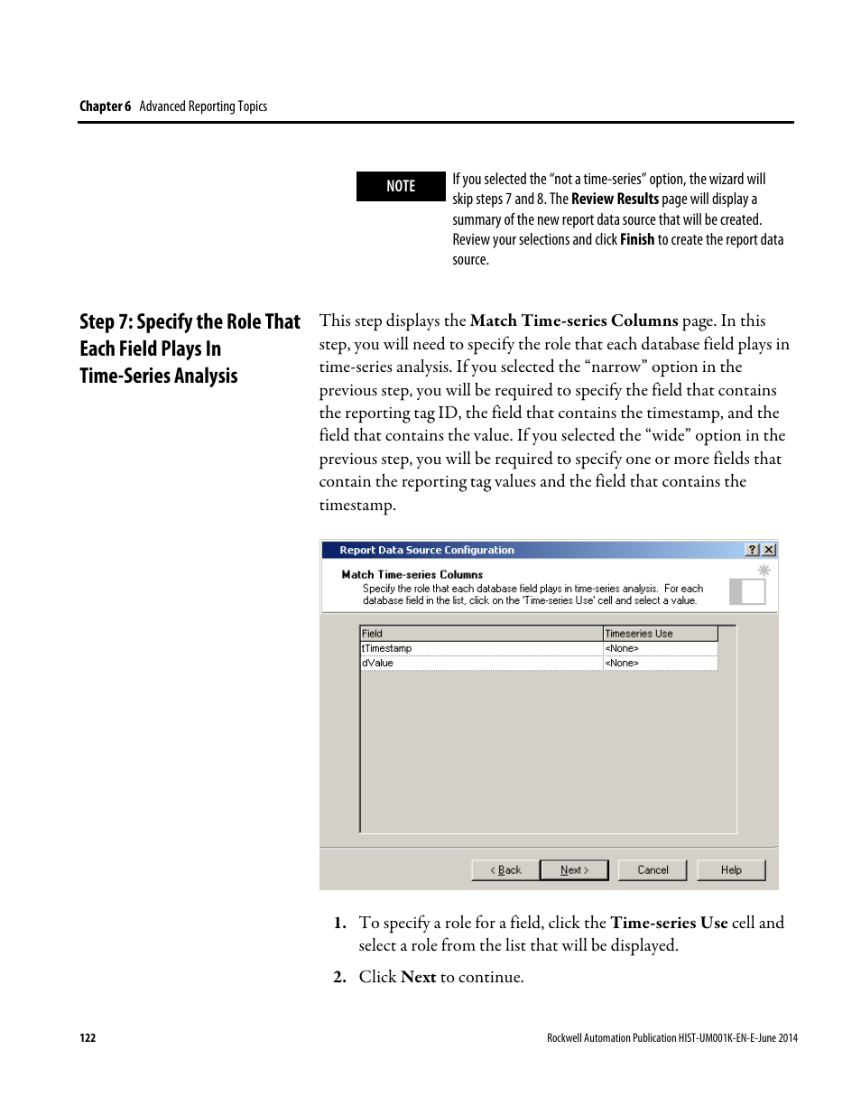 Analysis 122 | Rockwell Automation FactoryTalk Historian Classic User Guide User Manual | Page 122 / 164