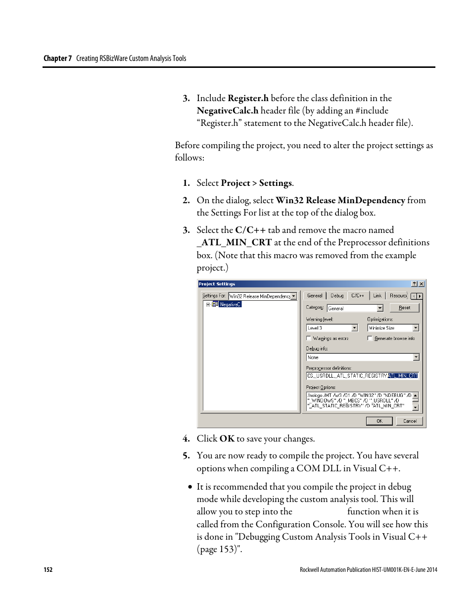 Rockwell Automation FactoryTalk Historian Classic User Guide User Manual | Page 152 / 164