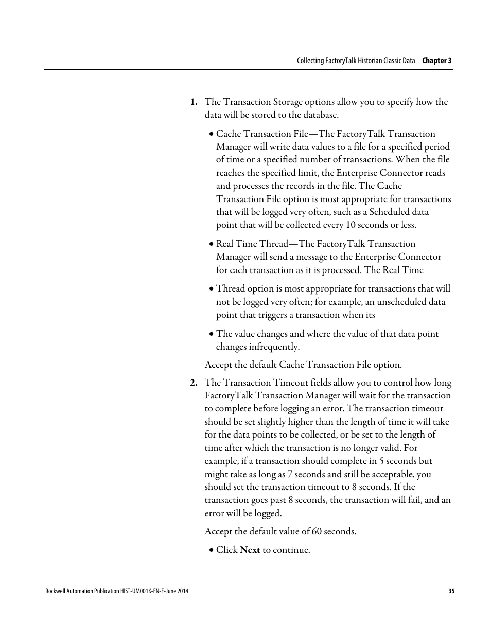 Rockwell Automation FactoryTalk Historian Classic User Guide User Manual | Page 35 / 164