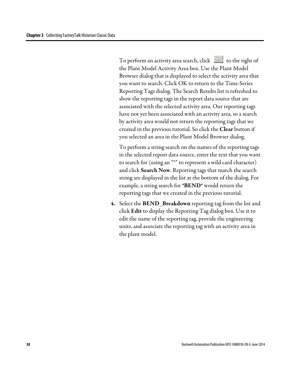 Rockwell Automation FactoryTalk Historian Classic User Guide User Manual | Page 38 / 164