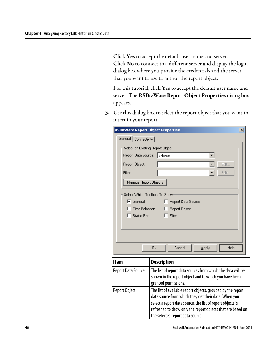 Rockwell Automation FactoryTalk Historian Classic User Guide User Manual | Page 46 / 164