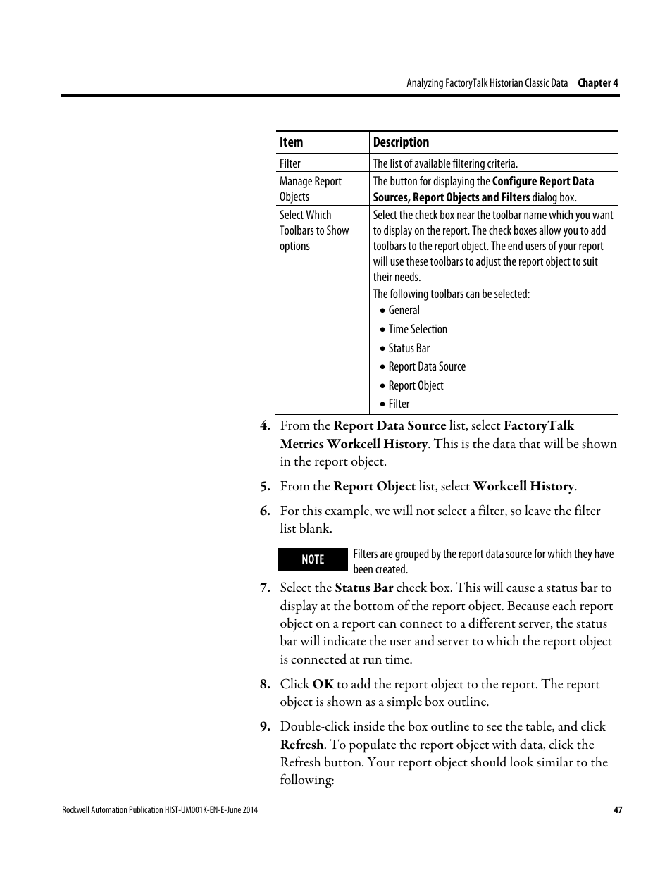 Rockwell Automation FactoryTalk Historian Classic User Guide User Manual | Page 47 / 164