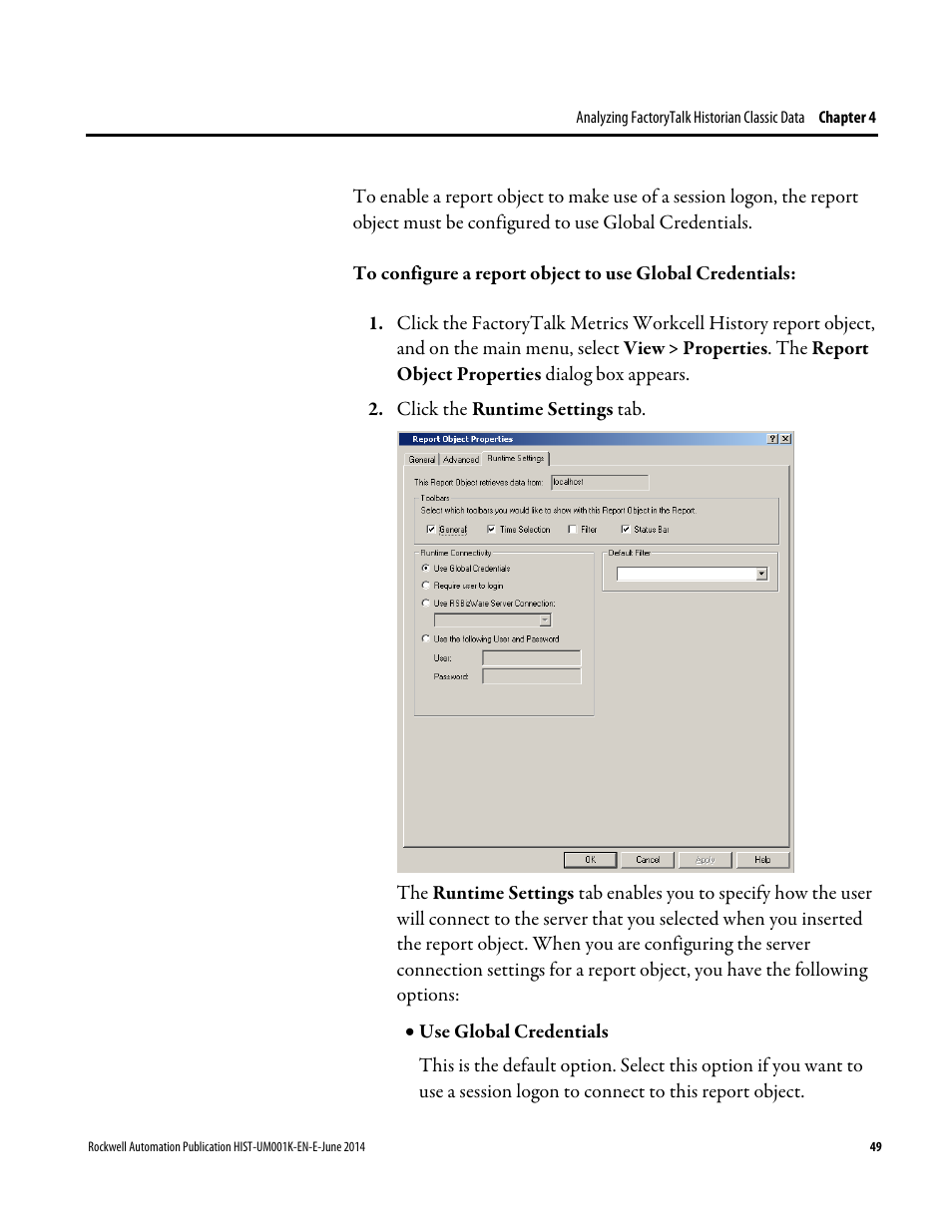 Rockwell Automation FactoryTalk Historian Classic User Guide User Manual | Page 49 / 164