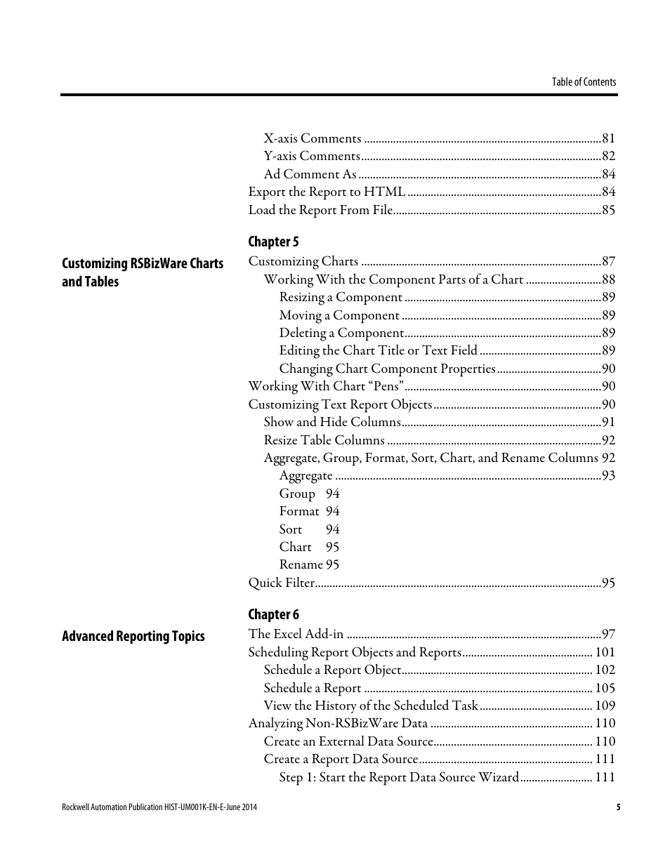 Rockwell Automation FactoryTalk Historian Classic User Guide User Manual | Page 5 / 164