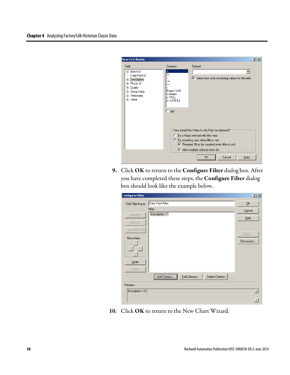 Rockwell Automation FactoryTalk Historian Classic User Guide User Manual | Page 58 / 164