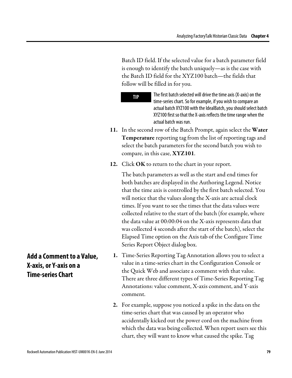 Rockwell Automation FactoryTalk Historian Classic User Guide User Manual | Page 79 / 164