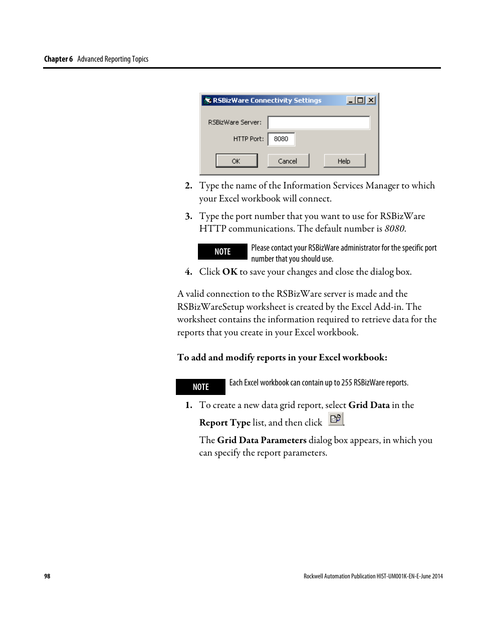 Rockwell Automation FactoryTalk Historian Classic User Guide User Manual | Page 98 / 164