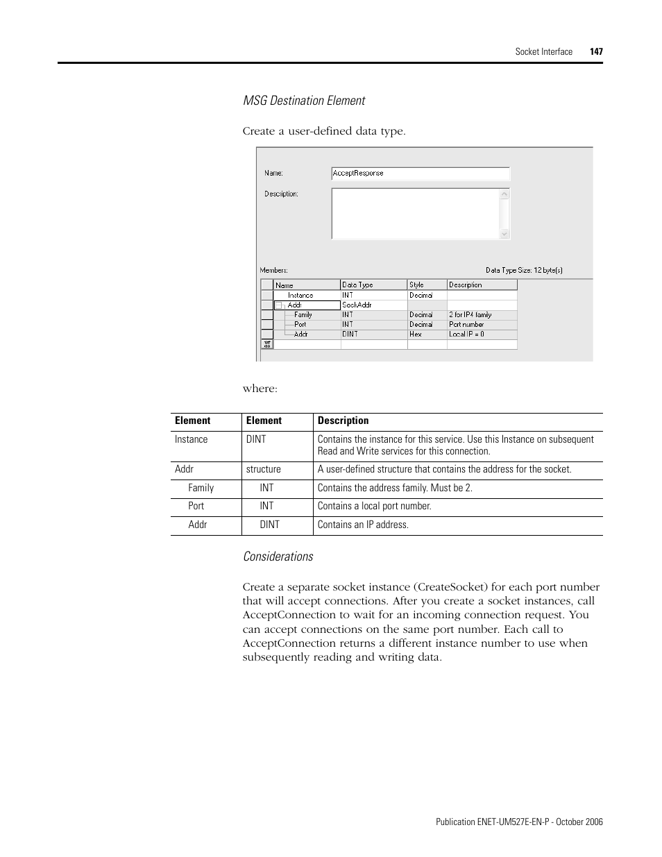 Rockwell Automation 1768-EWEB EtherNet/IP Web Server Module User Manual User Manual | Page 147 / 170
