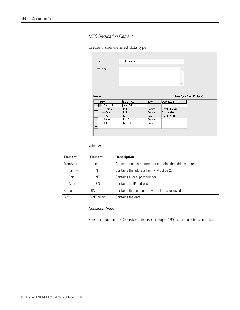 Rockwell Automation 1768-EWEB EtherNet/IP Web Server Module User Manual User Manual | Page 150 / 170