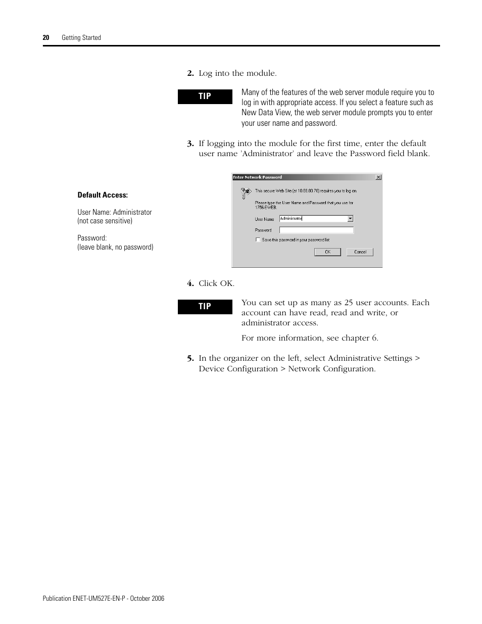 Rockwell Automation 1768-EWEB EtherNet/IP Web Server Module User Manual User Manual | Page 20 / 170