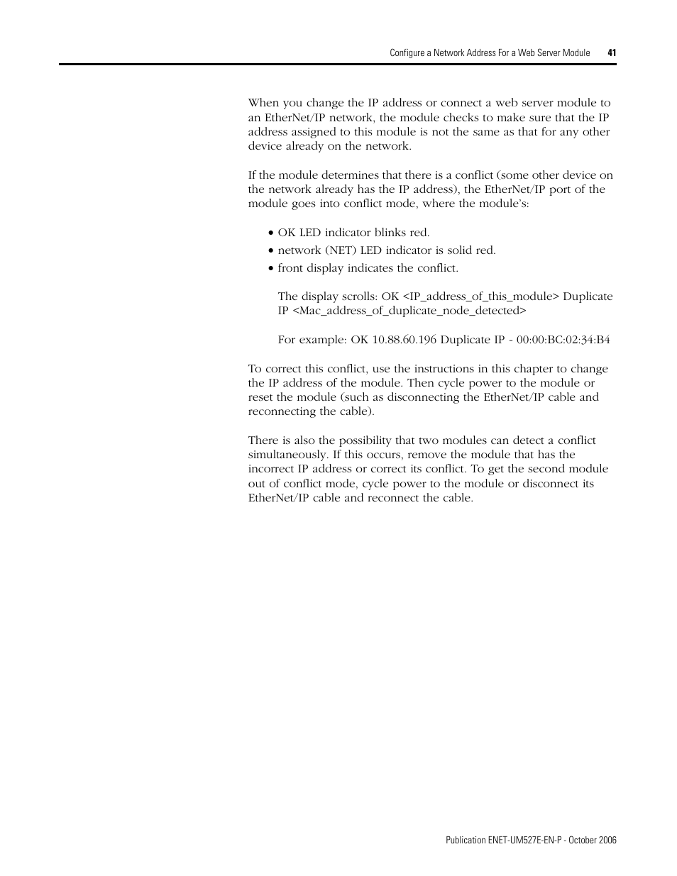 Rockwell Automation 1768-EWEB EtherNet/IP Web Server Module User Manual User Manual | Page 41 / 170