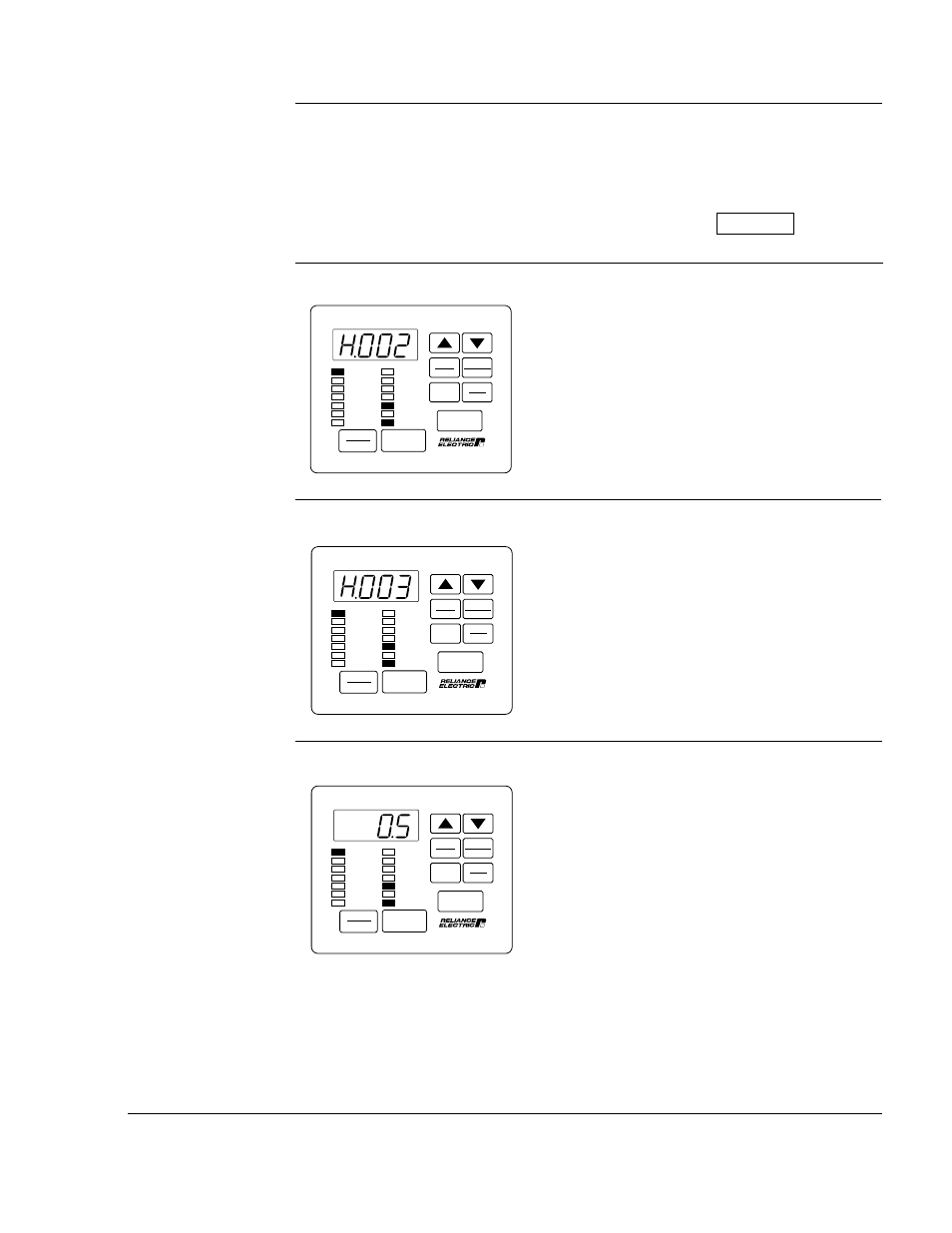 The default setting is 0.5 | Rockwell Automation GV3000/SE 230VAC 30-100HP GP & Vector Drive V6.04 Start-Up and Reference Manual User Manual | Page 29 / 224