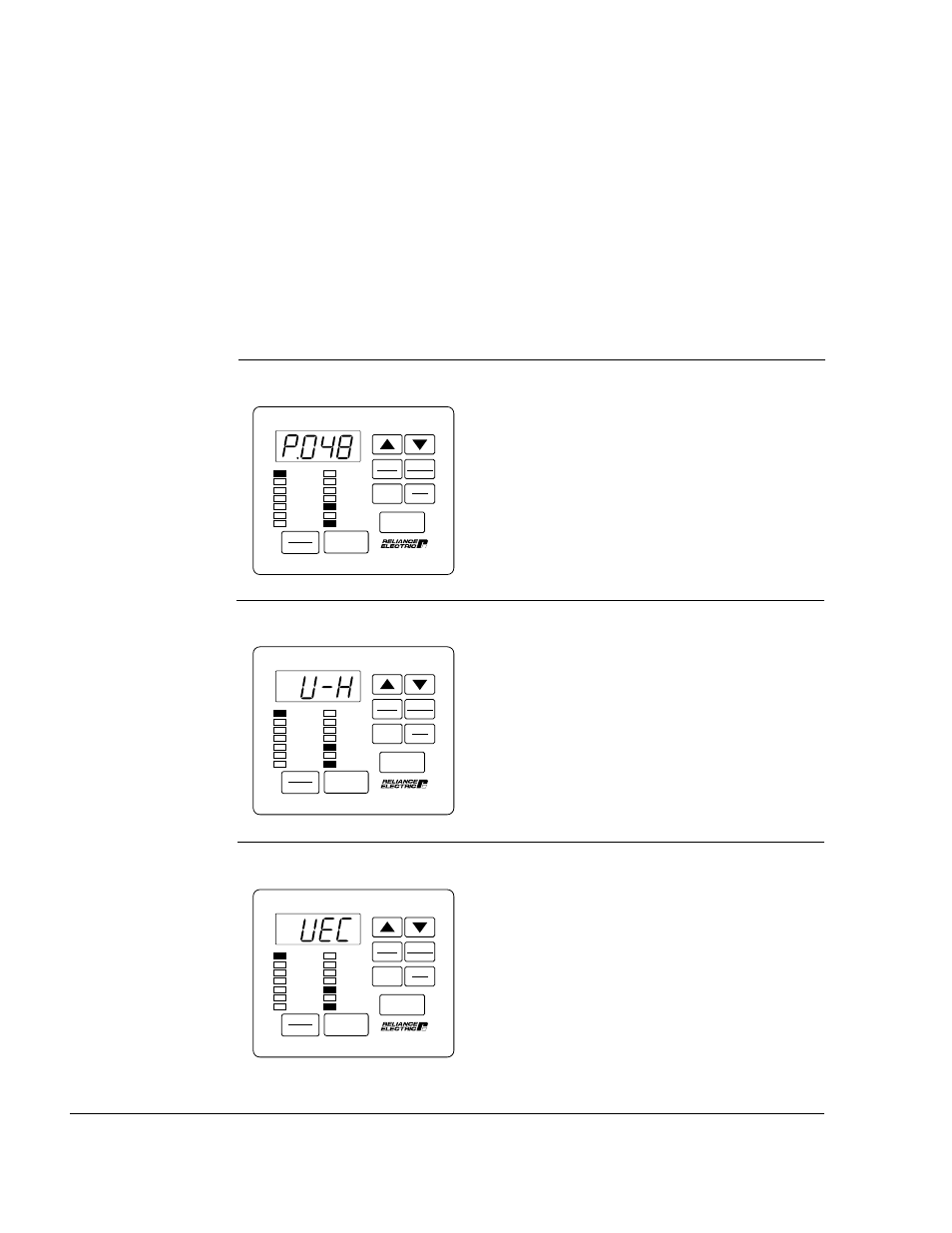 Rockwell Automation GV3000/SE 230VAC 30-100HP GP & Vector Drive V6.04 Start-Up and Reference Manual User Manual | Page 44 / 224