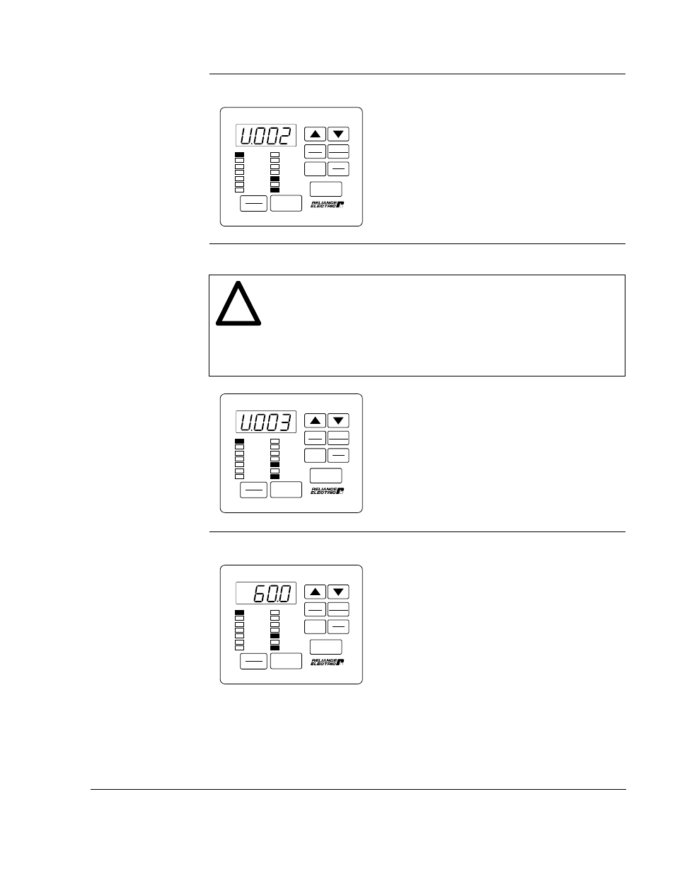 Rockwell Automation GV3000/SE 230VAC 30-100HP GP & Vector Drive V6.04 Start-Up and Reference Manual User Manual | Page 57 / 224