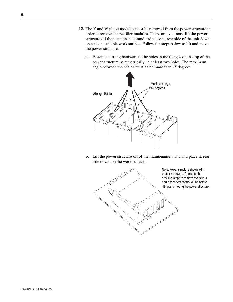 Rockwell Automation 20D PowerFlex 700S and 700H Frame 10...12 Rectifier Module Replacement Kit User Manual | Page 28 / 50