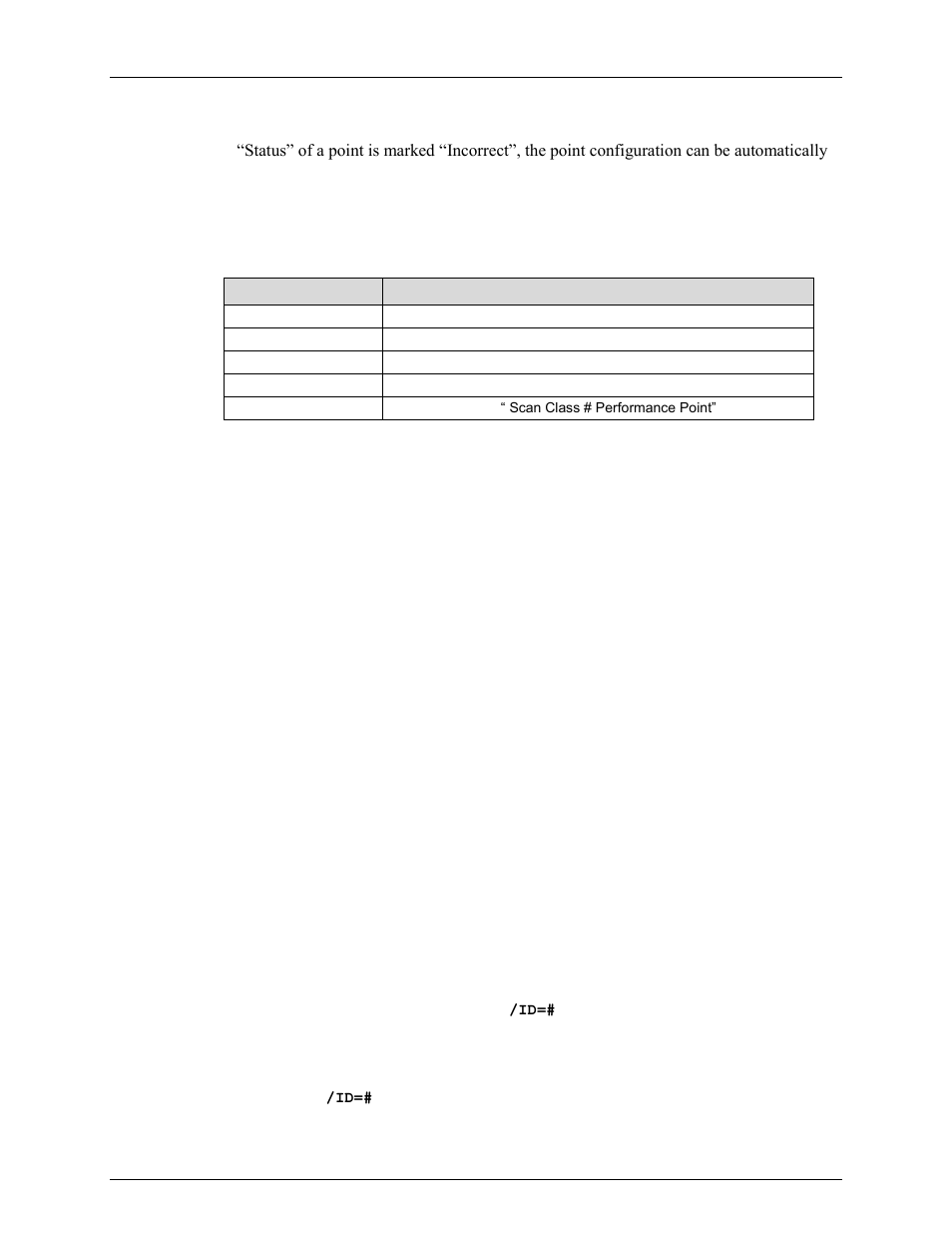 Correct / correct all, Rename, Column descriptions | Status, Scan class, Tagname, Location1, Exdesc | Rockwell Automation FactoryTalk Historian SE 3.0 H2H Interface User Guide User Manual | Page 125 / 156