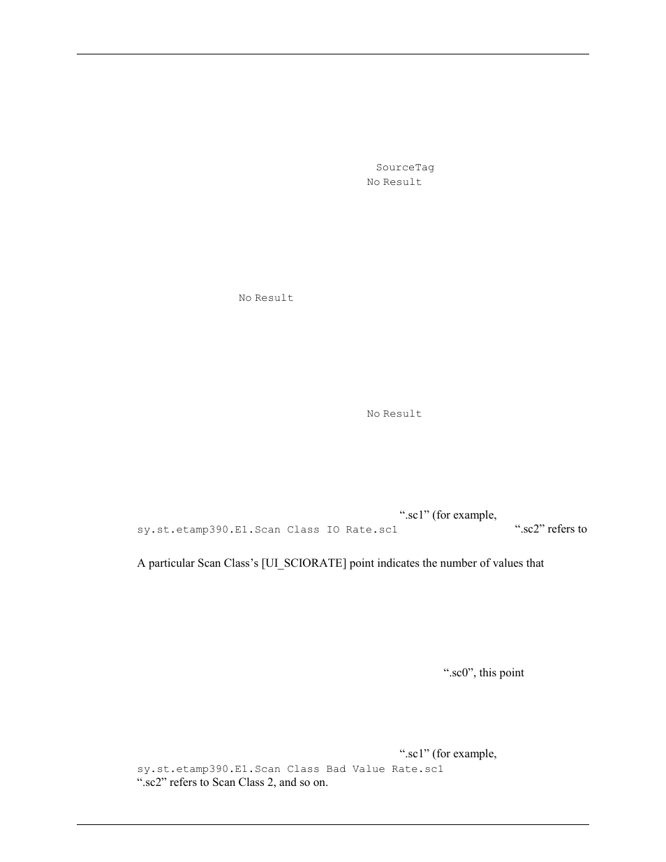 Ui_outputbvrate, Ui_triggerrate, Ui_triggerbvrate | Ui_sciorate, Ui_scbvrate | Rockwell Automation FactoryTalk Historian SE 3.0 H2H Interface User Guide User Manual | Page 135 / 156