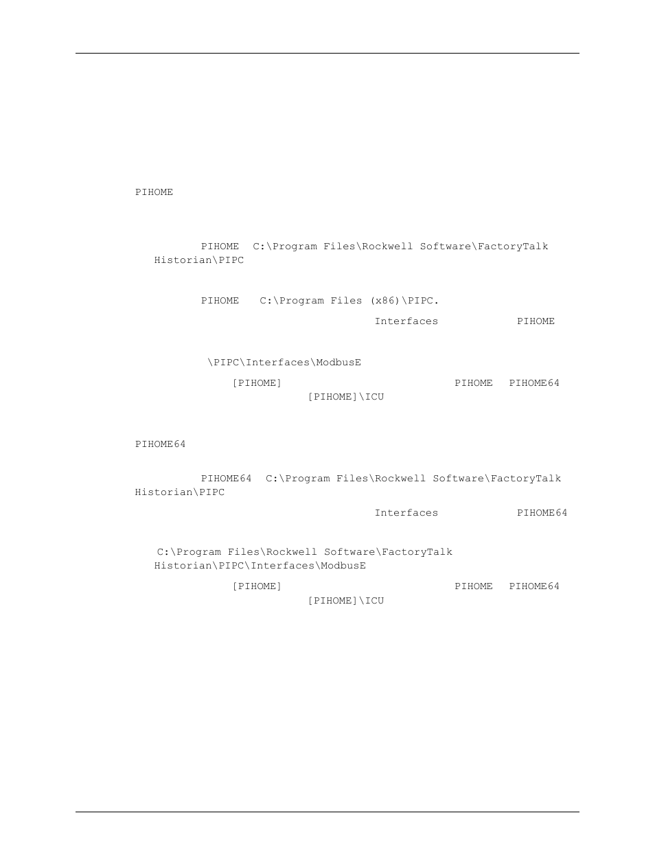 Historian collective, Pihome, Pihome64 | Pi sdk, Historian server node | Rockwell Automation FactoryTalk Historian SE 3.0 H2H Interface User Guide User Manual | Page 152 / 156