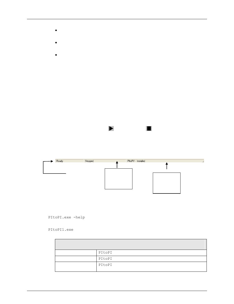 Create, Remove, Start or stop service | Installing interface service manually | Rockwell Automation FactoryTalk Historian SE 3.0 H2H Interface User Guide User Manual | Page 41 / 156