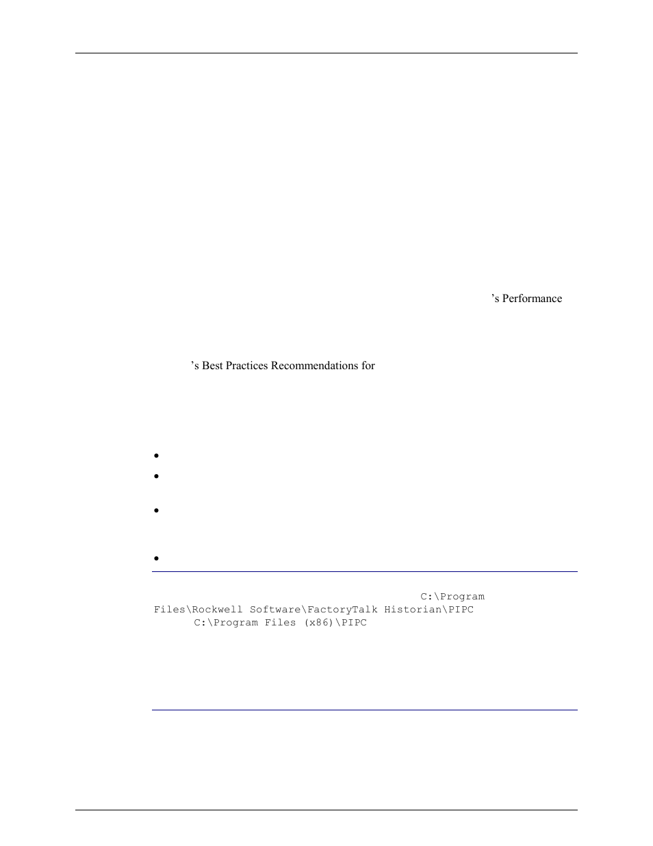 Interface requirements | Rockwell Automation FactoryTalk Historian SE 3.0 H2H Interface User Guide User Manual | Page 8 / 156