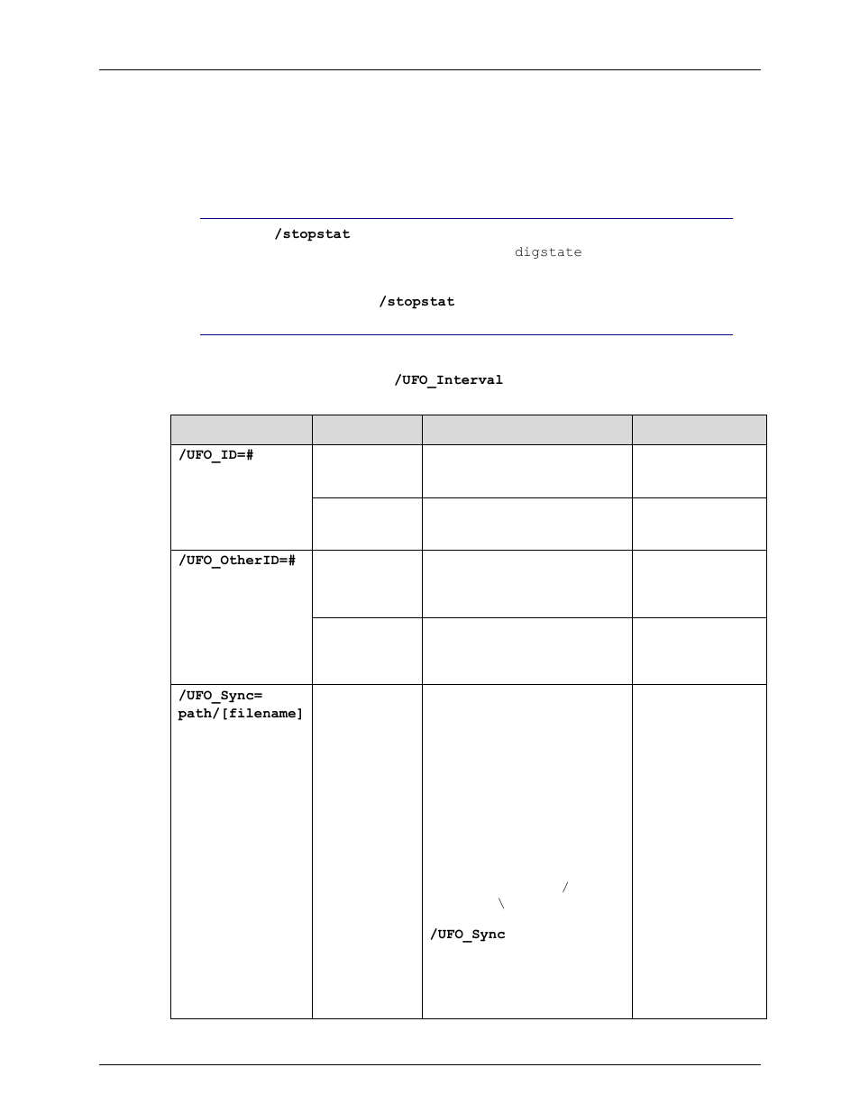 Start-up parameters | Rockwell Automation FactoryTalk Historian SE 3.0 H2H Interface User Guide User Manual | Page 87 / 156